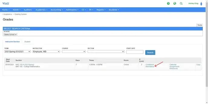 gradebook system
